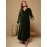 Plus Size, Plus Size A-Line Maxi Dress - Sleeve Winter Dress with -Length Hem, Machine Washable Solid Color Elegant Party Wedding Guest Dress (Casual to Formal) - Coat-Compatible Outfit